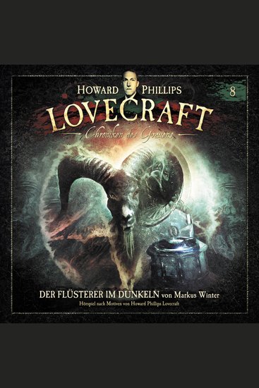 Lovecraft - Chroniken des Grauens Akte 8: Der Flüsterer im Dunkeln - cover