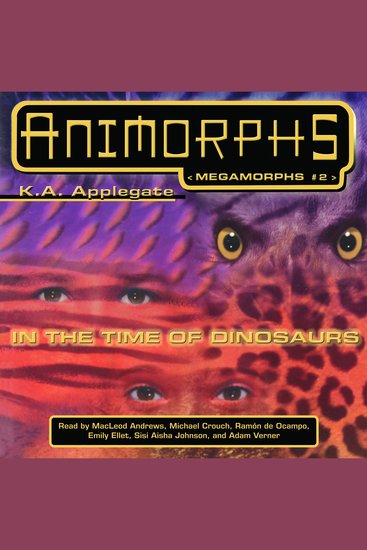 Animorphs Megamorphs: In the Time of Dinosaurs - cover