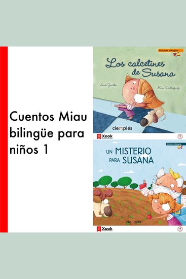 Cuentos Miau bilingüe para niños 1 - cover