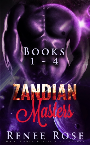 Zandian Masters Books 1-4 - Alien Warrior Romance - cover