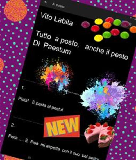 Tutto a posto anche il pesto Di Paestum - Pista e pasta al pestopista e Pisa mi aspetta con il suo bel petto - cover