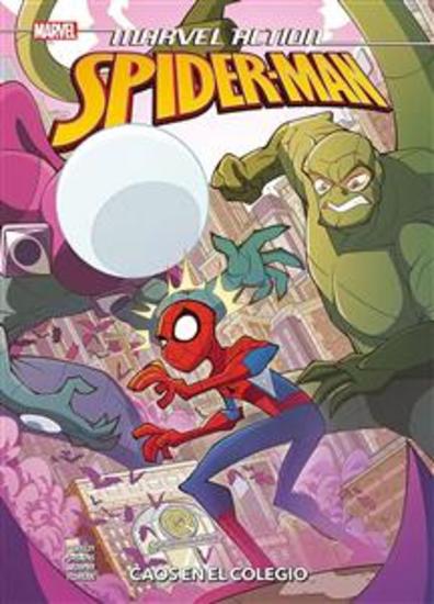 Marvel Action Spiderman 6 Caos en el colegio - cover