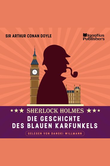 Die Geschichte des blauen Karfunkels - Sherlock Holmes - cover