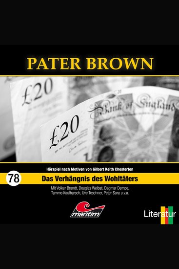 Pater Brown Folge 78: Das Verhängnis des Wohltäters - cover