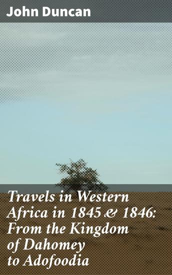 Travels in Western Africa in 1845 & 1846: From the Kingdom of Dahomey to Adofoodia - Journeys through African Kingdoms: Culture and Exploration in 19th Century West Africa - cover