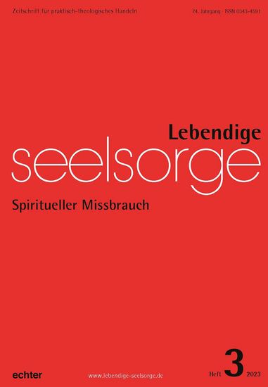 Lebendige Seelsorge 3 2023 - Spiritueller Missbrauch - cover