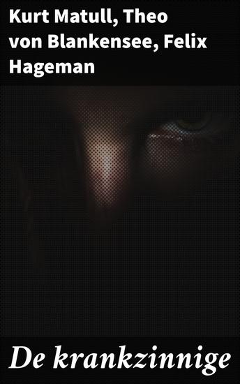 De krankzinnige - De duistere diepten van de menselijke psyche in literaire vorm - cover