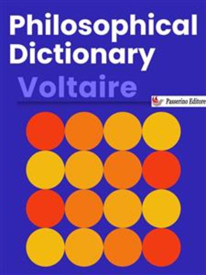 Philosophical Dictionary - cover
