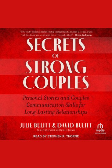 Secrets of Strong Couples - Personal Stories and Couples Communication Skills for Long-Lasting Relationships - cover