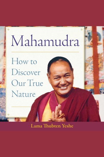 Mahamudra - How to Discover Our True Nature - cover