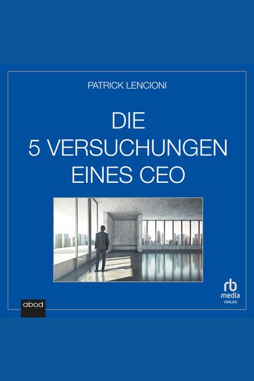 Die fünf Versuchungen eines CEO - cover
