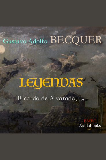 Gustavo adolfo becquer: leyendas - cover