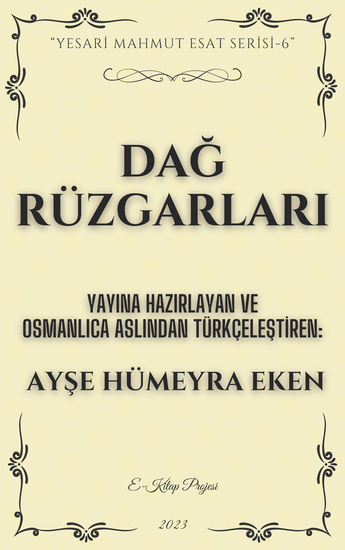 Dağ Rüzgarları - cover