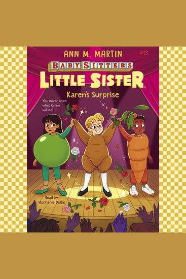 Karen's Surprise (Baby-sitters Little Sister #13) - cover