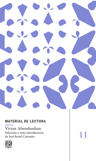 Vivian Abenshushan - Material de lectura núm 11 Ensayo - cover