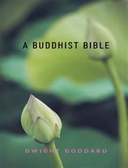 A Buddhist Bible - cover