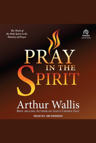 Pray in the Spirit - The Work of the Holy Spirit in the Ministry of Prayer - cover