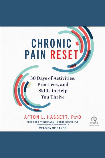 Chronic Pain Reset - 30 Days of Activities Practices and Skills to Help You Thrive - cover