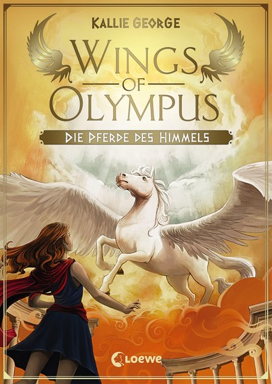 Wings of Olympus (Band 1) - Die Pferde des Himmels - Magisches Pferdebuch für Mädchen und Jungen ab 11 Jahre - cover