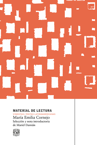 María Emilia Cornejo - Material de Lectura núm 4 Vindictas poetas latinoamericanas Nueva época - cover