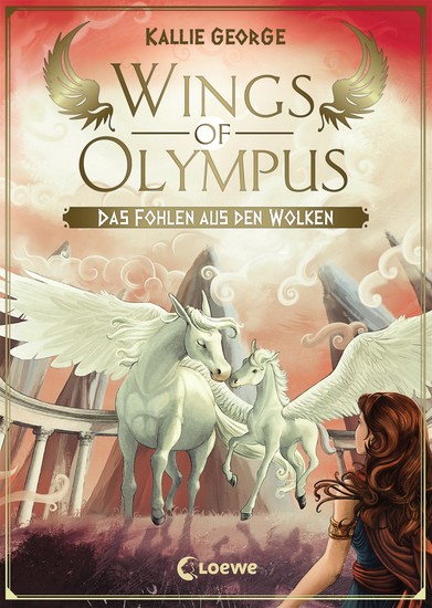 Wings of Olympus (Band 2) - Das Fohlen aus den Wolken - Kinderbuch ab 11 Jahre - Für Mädchen und Jungen - Magische Pferde - Griechische Mythologie - cover