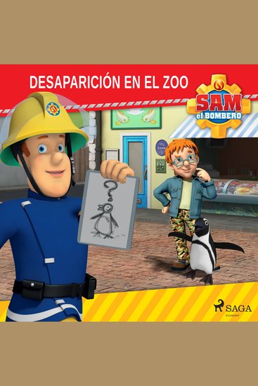 Sam el Bombero - Desaparición en el zoo - cover