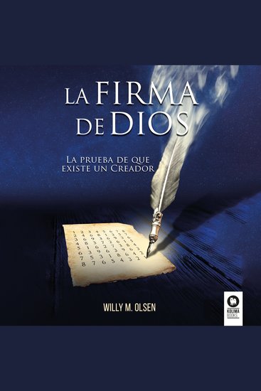 La firma de Dios - La prueba de que existe un creador - cover