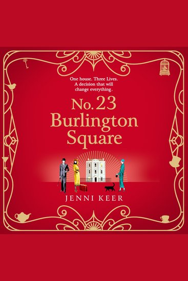 No 23 Burlington Square - A beautifully heart-warming charming historical book club read from Jenni Keer - cover