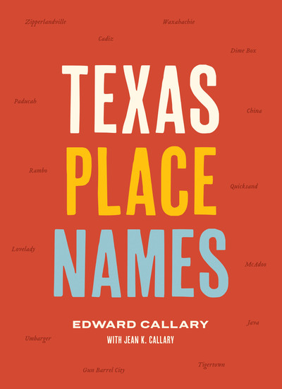 Texas Place Names - cover