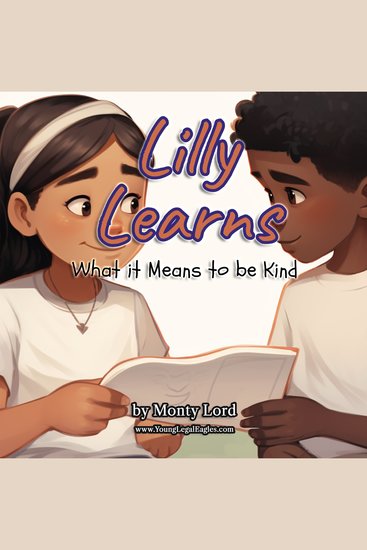 Lilly Learns What it Means to be Kind - cover