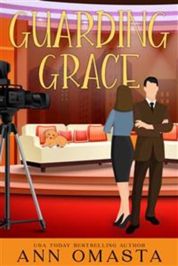 Guarding Grace - A sweet romance featuring a single-mom a celebrity and a golden retriever puppy - cover