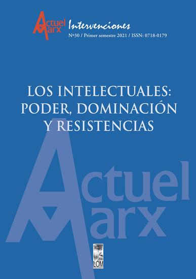 Actuel Marx N°30 - Los intelectuales: poder dominación y resistencias - cover