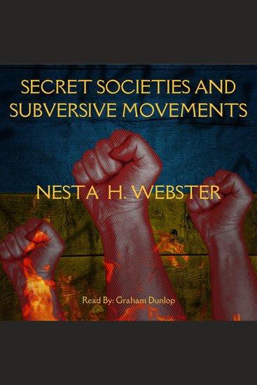 Secret Societies and Subversive Movements - cover