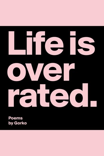 Live is Overrated - cover