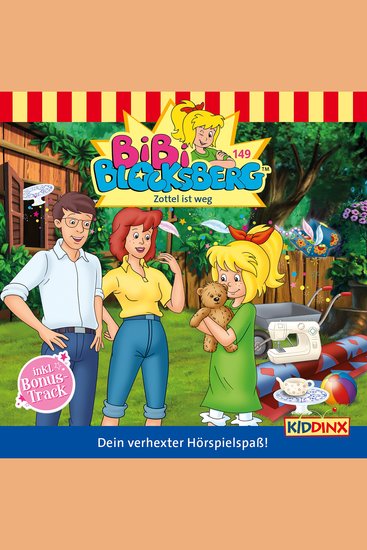 Bibi Blocksberg Folge 149: Zottel ist weg - cover