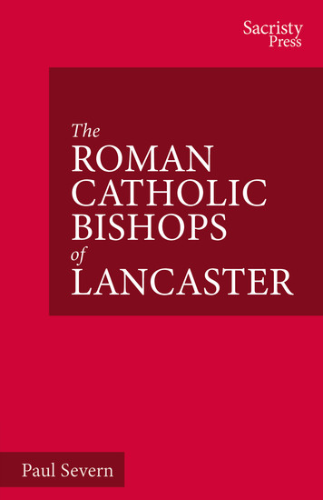 The Roman Catholic Bishops of Lancaster - Celebrating the Centenary 1924–2024 - cover