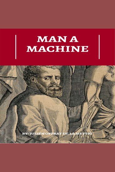 Man A Machine - cover