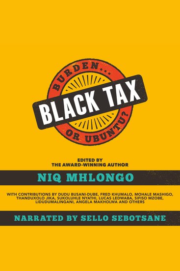 Black Tax - Burden or Ubuntu? - cover