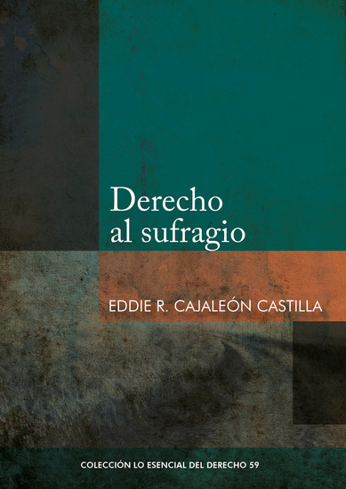 Derecho al sufragio - cover