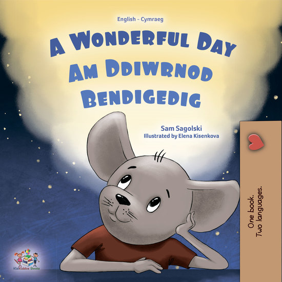 A Wonderful Day Am Ddiwrnod Bendigedig - English Welsh Bilingual Book for Children - cover