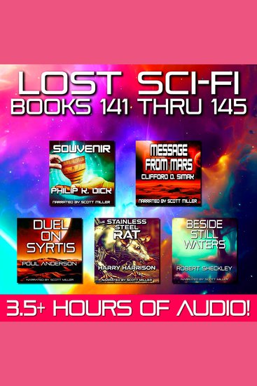 Lost Sci-Fi Books 141 thru 145 - cover