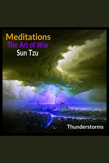 Meditations: The Art of War - Thunderstorms - cover