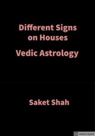 Different Signs on Houses - Vedic Astrology - cover