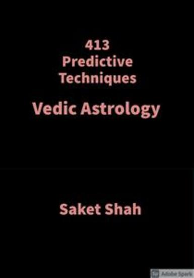 413 Predictive Techniques - Vedic Astrology - cover