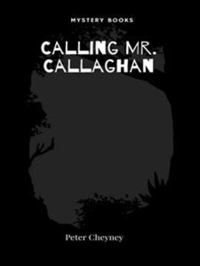 Calling Mr Callaghan - cover