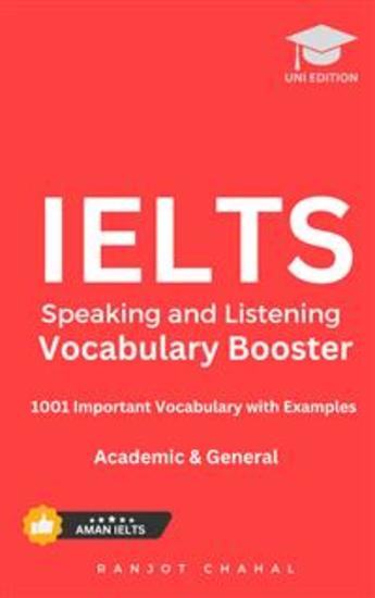 IELTS Speaking and Listening Vocabulary Booster - 1001 Important Vocabulary with Examples - cover