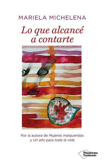 Lo que alcancé a contarte - cover