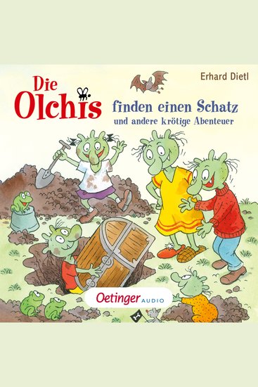 Die Olchis finden einen Schatz und andere krötige Abenteuer - cover