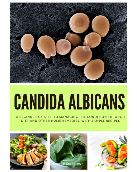 Candida Albicans - A Beginner's 5-Step to Managing the Condition Through Diet and Other Home Remedies With Sample Recipes - cover