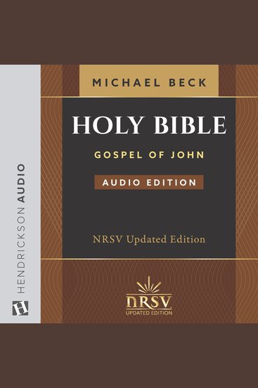 Holy Bible The: The New Revised Standard Version - Updated Edition The Gospel of John - cover